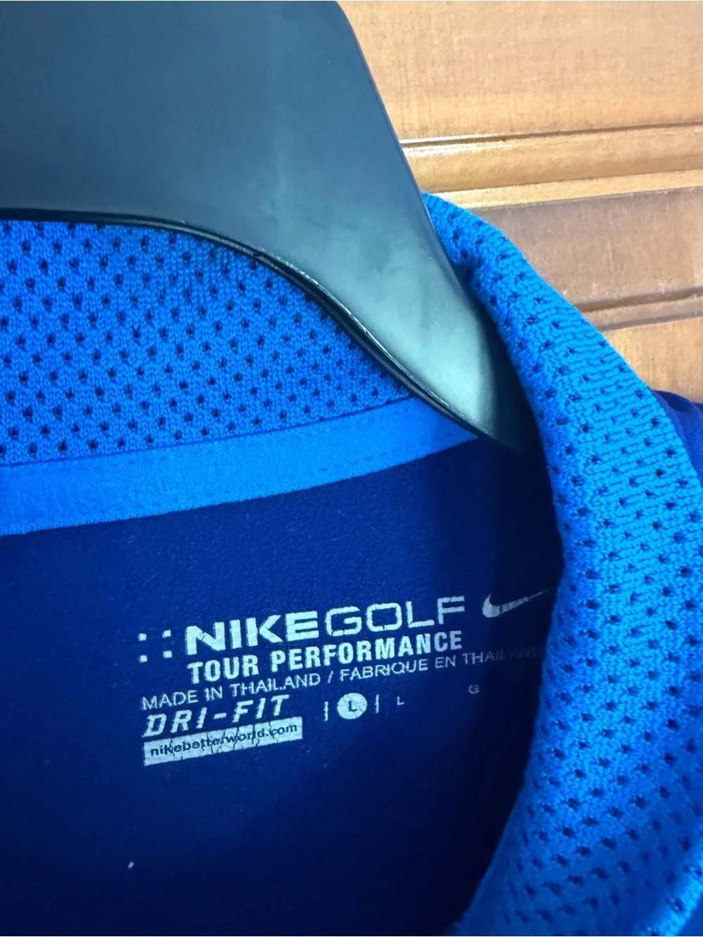 Nike Men’s Royal Blue Half-Zip Performance Jacket